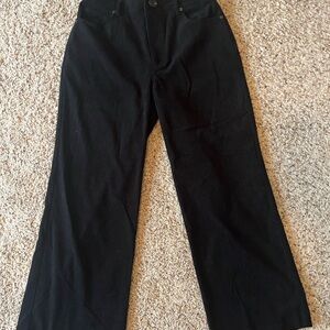 Women’s 7 For All Mankind Black Corduroy Pants